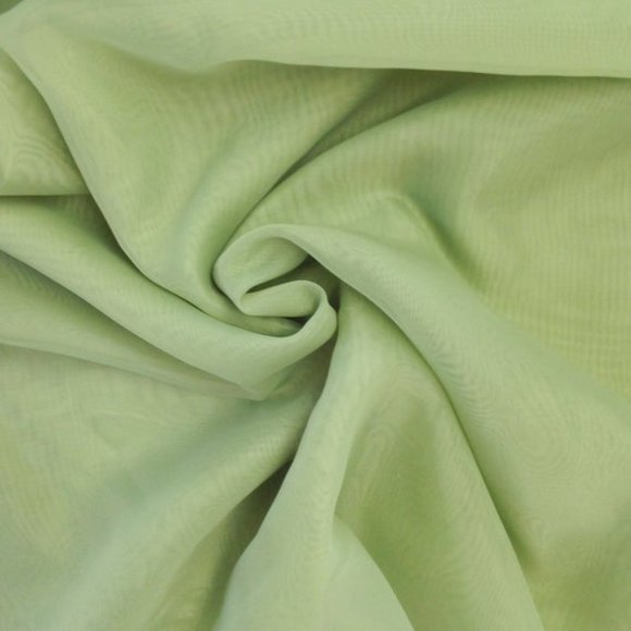 Sheer Green Scarf/ Tapestry - Picture 1 of 2